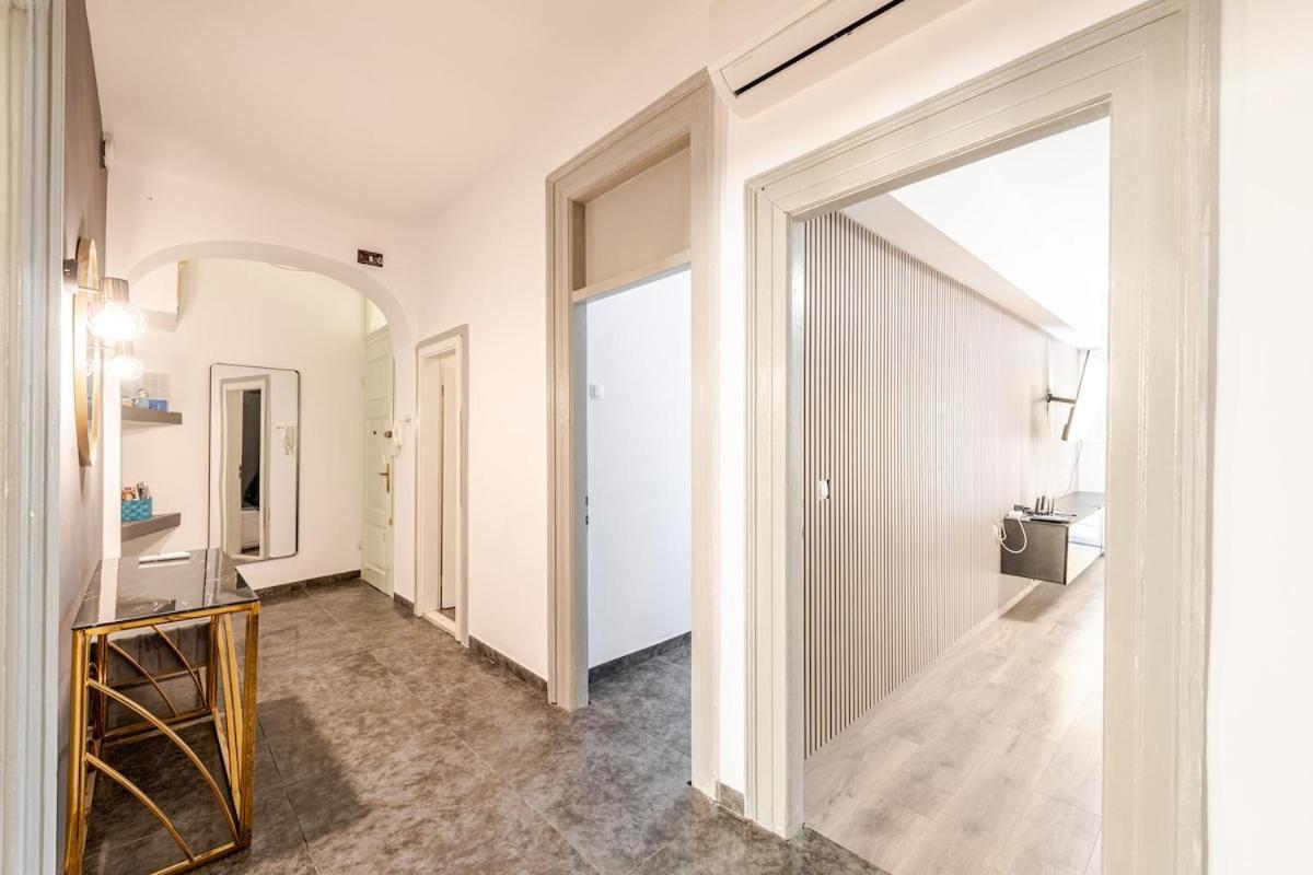 Gaby In Center Of Apartment Split
